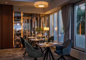 Χώρος καθιστικού στο Hotel Vila Rova