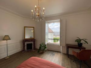 Voodi või voodid majutusasutuse Suite privative avec dressing toas