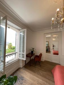 Istumisnurk majutusasutuses Suite privative avec dressing