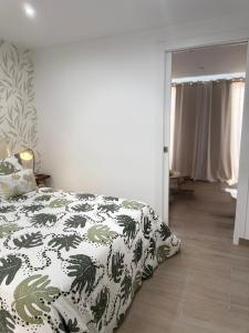 Ένα ή περισσότερα κρεβάτια σε δωμάτιο στο Casa Ramos 4