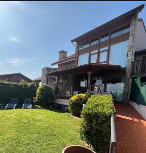 Κήπος έξω από το Villa Altezza