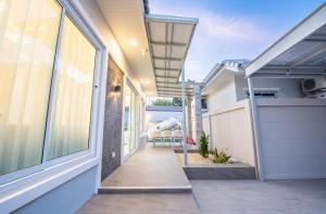 Budova, kde se vila nachází