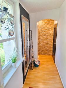 Koupelna v ubytování Chalet an der Bode - 2 Zi Fewo zentral am Marktplatz