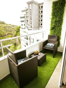 Balkón nebo terasa v ubytování Art House Madeira II