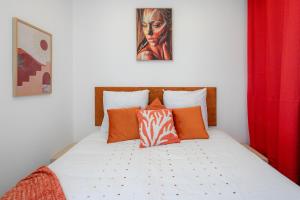 Postel nebo postele na pokoji v ubytování Ô Soleil - Apartment in Cap d'Agde