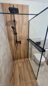 Koupelna v ubytování Apartamenty Róża Wiatrów