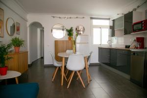 Kuchnia lub aneks kuchenny w obiekcie Apartment Calle Larga
