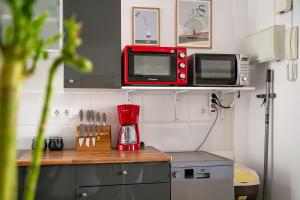 Kuchnia lub aneks kuchenny w obiekcie Apartment Calle Larga