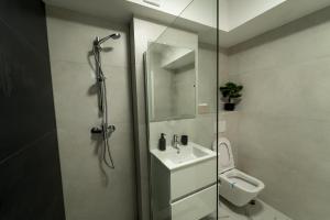 Vannituba majutusasutuses CozyCorner