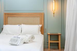 Postel nebo postele na pokoji v ubytování Corfu Mare Hotel -Adults only