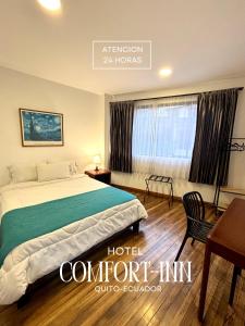 Postel nebo postele na pokoji v ubytování HOTEL COMFORT- Inn