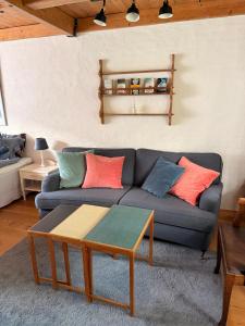 Posezení v ubytování Rävåkra B&B Österlen