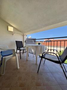 Balkón nebo terasa v ubytování Rooms & Apartments Hegic