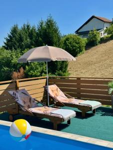 Bazén v ubytování Apartman Ferenac nebo v jeho okolí