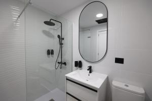 Kúpeľňa v ubytovaní MC Apartments