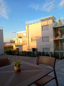 Balkón nebo terasa v ubytování Villapark Apartmanok A-B 3, 4,