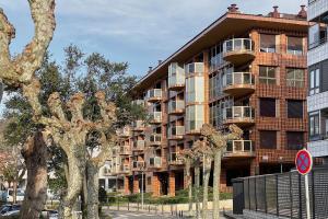 Budynek, w którym mieści się apartament