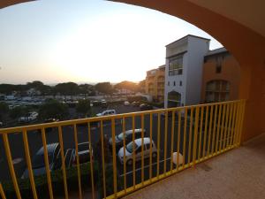 Balcon ou terrasse dans l'établissement Séjour les pieds dans l'eau