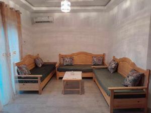 Posezení v ubytování appartement ostanding