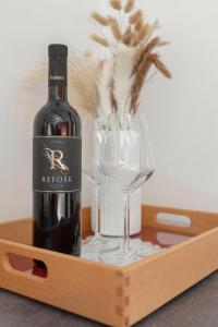 Nápoje v ubytování Ražman Wine Rooms