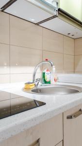 Η κουζίνα ή μικρή κουζίνα στο Apartman Lili centar 2