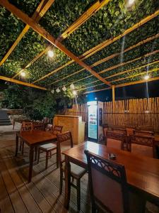 Restaurace v ubytování Horizon Hill Apartments