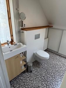 Koupelna v ubytování Carlssons på Vik