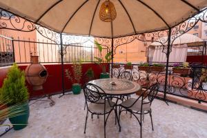 Χώρος καθιστικού στο Gueliz family Express