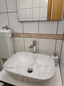 Koupelna v ubytování Apartment Knežević 2