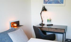Posezení v ubytování Østergaards Hotel