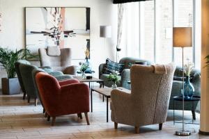 Posezení v ubytování Østergaards Hotel