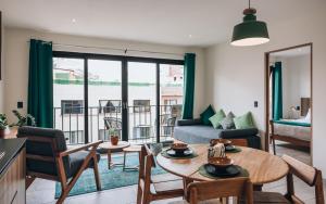 Zona de estar de Tanat Art Hotel