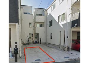 an empty parking lot in front of a building at Kawasaki - House - Vacation STAY 9176 in Kawasaki
