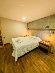 Postel nebo postele na pokoji v ubytování Apartamento con encanto y diseño