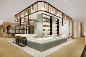 Sheraton Minneapolis Downtown Convention Center的休息区