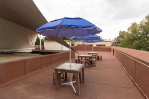 Μπαλκόνι ή βεράντα στο Hostel Bemaro Mexico City