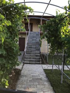 Gallery image of 1 floor of the seaside Villa with a terrace in Politiká