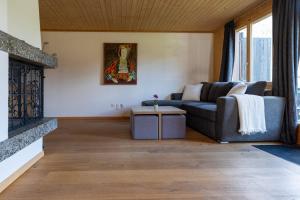 Posezení v ubytování Beautiful Apartment With Stunning View - Chalet Mutthorn