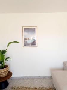 Χώρος καθιστικού στο Novo! Jacuzzi, campo e praia