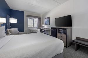 Postel nebo postele na pokoji v ubytování Best Western Bolingbrook Hotel