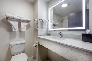 Koupelna v ubytování Best Western Bolingbrook Hotel