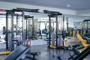Fitness centrum a/nebo fitness zařízení v ubytování Bukit Daun Hotel & Resort