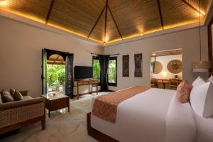 TV a/nebo společenská místnost v ubytování Tonys Villas & Resort Seminyak - Bali