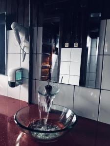 Kuchyň nebo kuchyňský kout v ubytování Casa Barbie Costinesti - Str Principala nr 8