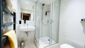 Koupelna v ubytování Hotel Thüringer Hof