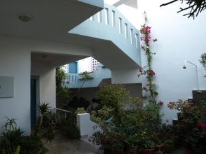 A balcony or terrace at Hotel Kleopatra