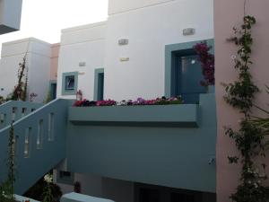 A balcony or terrace at Hotel Kleopatra