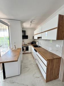 Køkken eller tekøkken på Sea apartment + 9 billeder