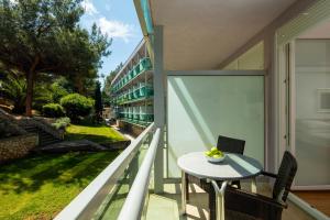 Balkón nebo terasa v ubytování Hotel Aurora