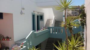 A balcony or terrace at Hotel Kleopatra